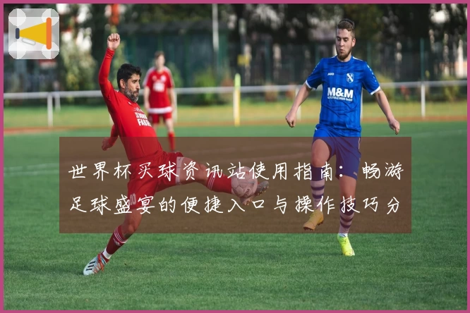 世界杯买球资讯站使用指南：畅游足球盛宴的便捷入口与操作技巧分享