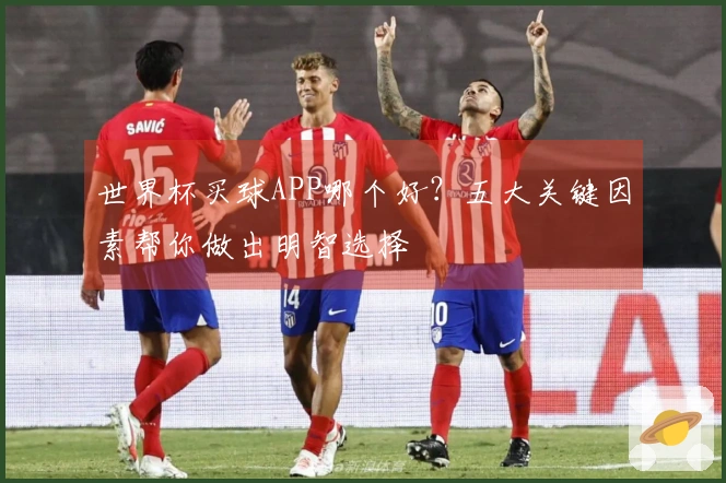 世界杯买球APP哪个好？五大关键因素帮你做出明智选择